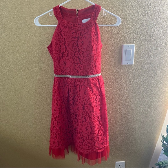 Rare Editions Other - Rare Editions girls lace and tule party dress EUC